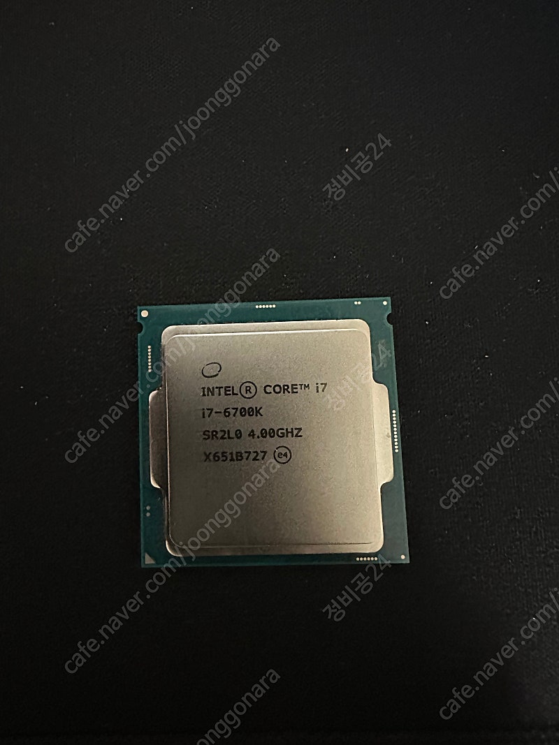 상태좋은 CPU i7-6700K 팝니다.