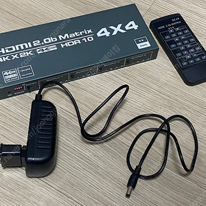 HDMI 4x4 선택 분배기 Matrix 셀렉터