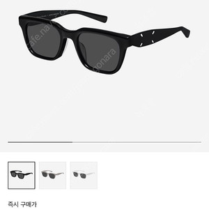 젠틀몬스터 X 메종마르지엘라 MM110 블랙/블랙