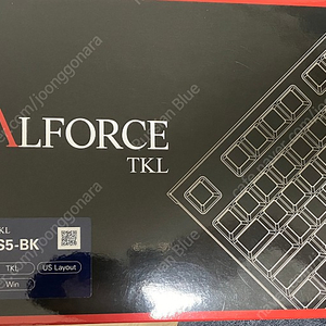 리얼포스R2 TKL 55G 블랙