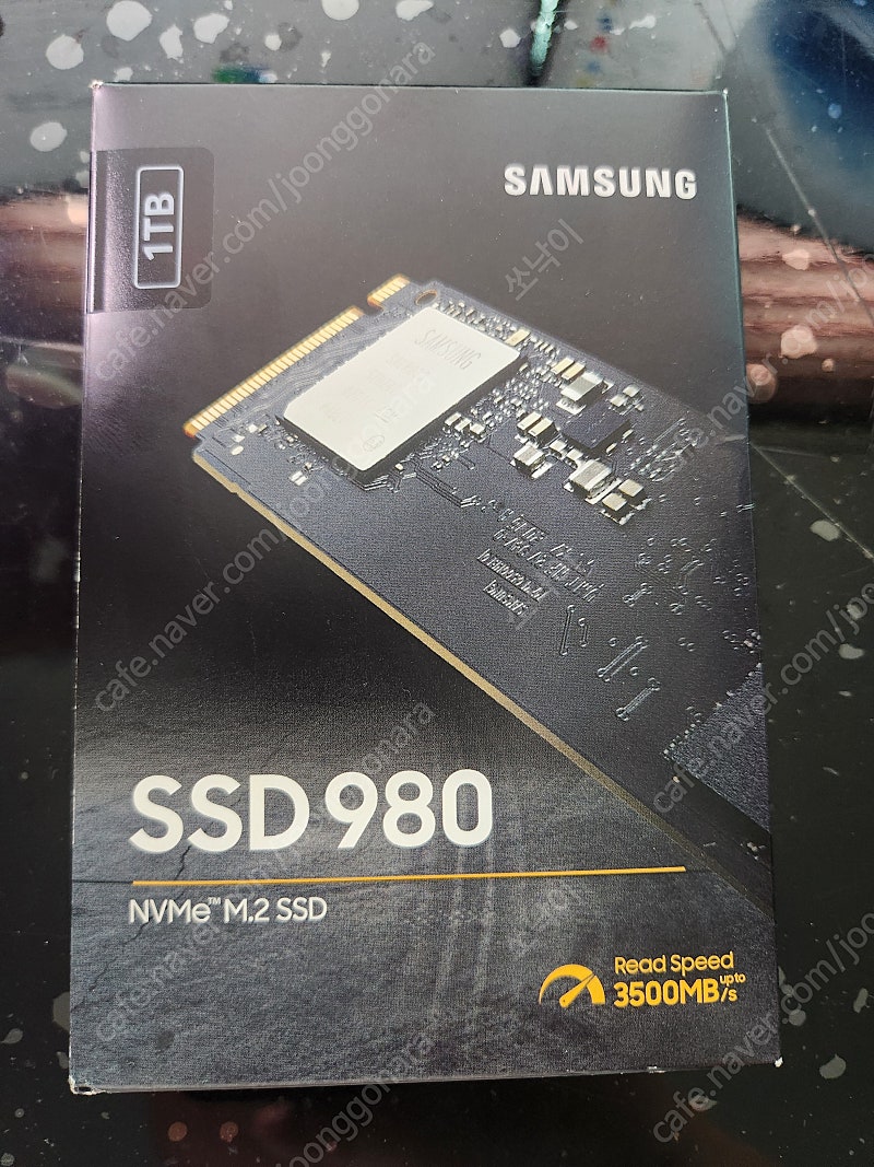 삼성 Nvme m.2 SSD980 1TB 미개봉 신품 팝니다.