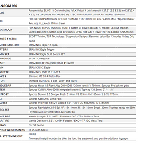 mtb 22년식 스캇 랜섬 920 사이즈 S
