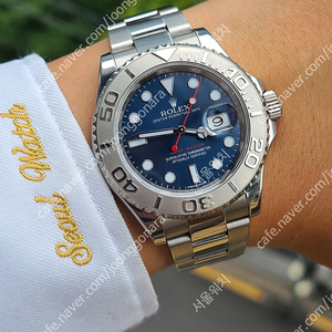 [정품] 롤렉스 요트마스터1 40 블루 청판 국내 풀세트 (Rolex Yacht Master 1 40 Blue Full-Set)