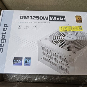 미개봉 세고텝 GM1250W 화이트 팝니다