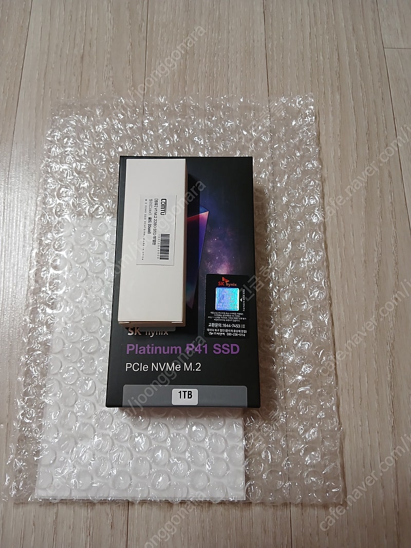 SK Hynix(하이닉스) Platinum(플래티넘) P41 1TB M.2 NVMe 2280 SSD 한국정품 미개봉 팝니다.
