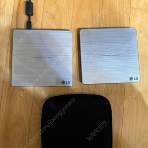 LG slim portable dvd writer 2개