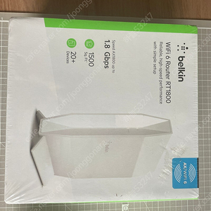 belkin 벨킨 wifi 6 router rt1800 공유기 새제품 e7350