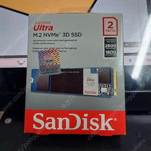 SANDISK ULTRA M.2 NVME 3D SSD 2TB 팝니다