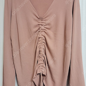 새상품 스트링 루즈핏니트