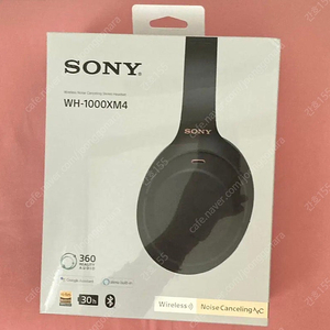 Sony WH1000XM4 블랙 국내정발 미개봉새상품