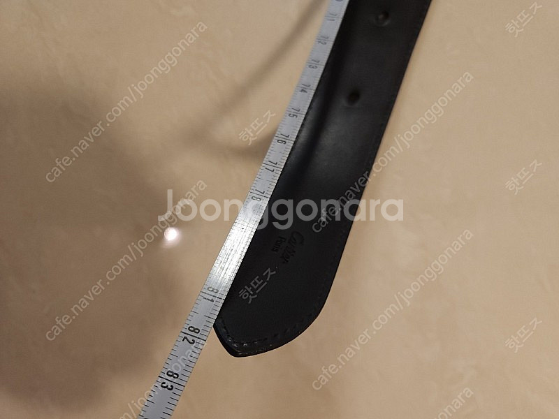 까르띠에 정품 코끼리은장벨트--6