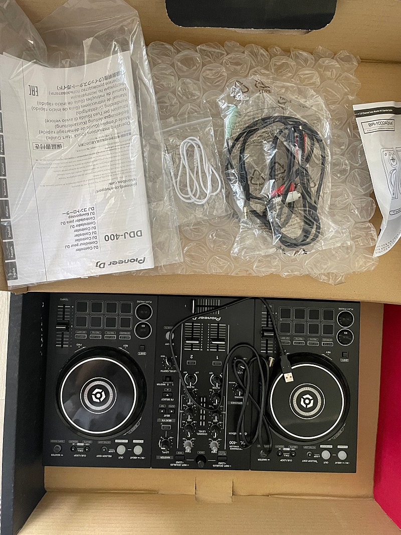 Pioneer DJ DDJ-400 디제잉 컨트롤러