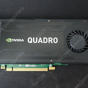 쿼드로 K4000 DDR5 3G