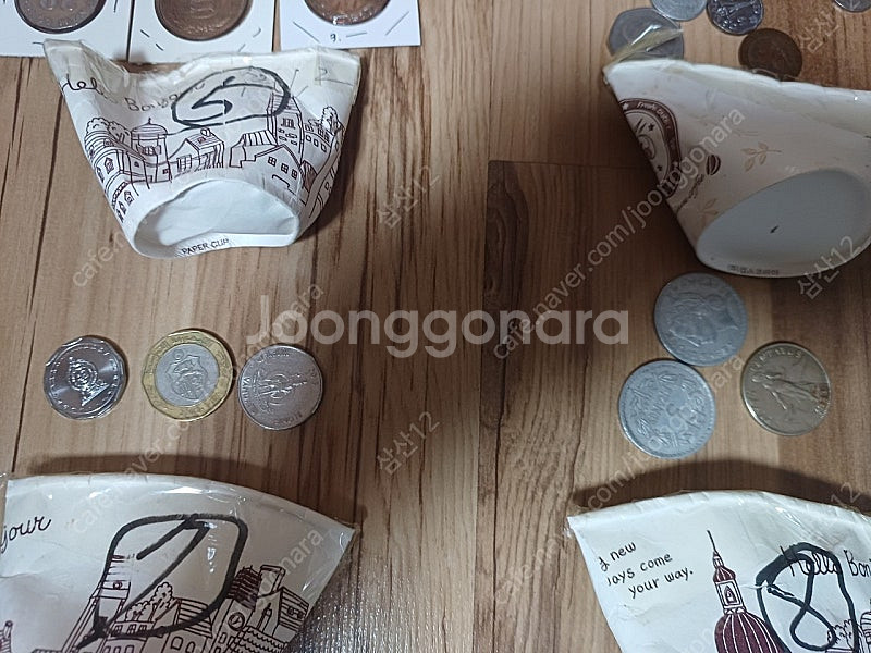 취미로 모아온 외국돈, 지폐, 화폐 일괄 정리합니다--3