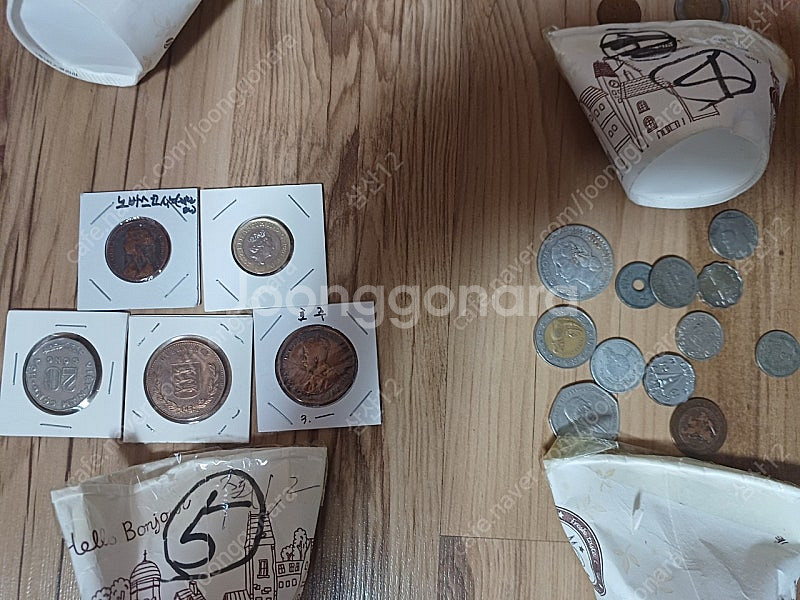 취미로 모아온 외국돈, 지폐, 화폐 일괄 정리합니다--4