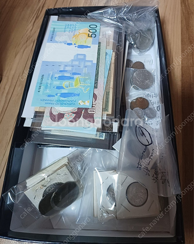 취미로 모아온 외국돈, 지폐, 화폐 일괄 정리합니다--8