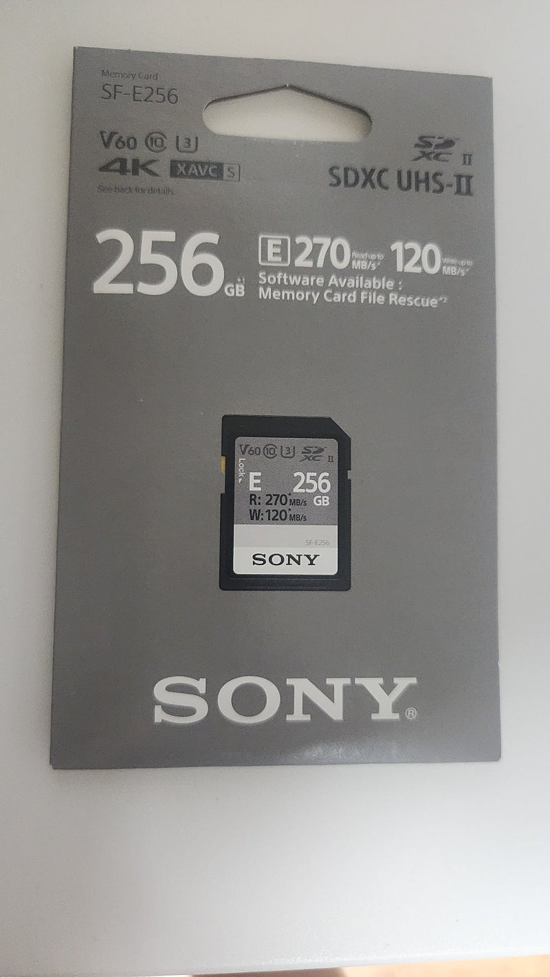 소니SF-E256 메모리카드 판매