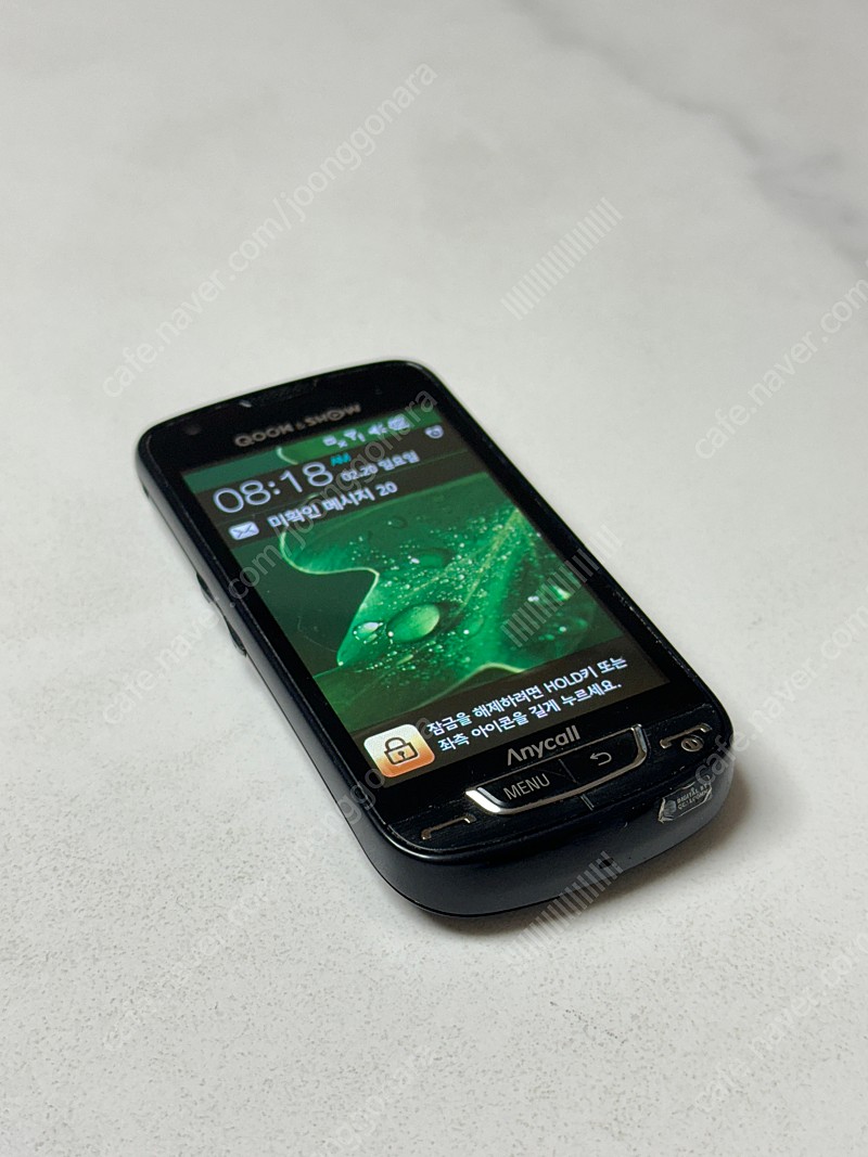 [A급] 삼성 애니콜 쇼 옴니아 kt 3G SPH-M8400 스마트 폰