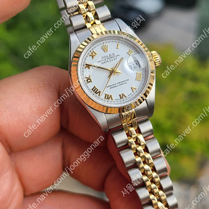 [정품] 롤렉스 여성용 데이저스트 화이트로만 다이얼 18K 콤비 (Rolex Datejust White Roman Dial 18K Two-Tone Women's)