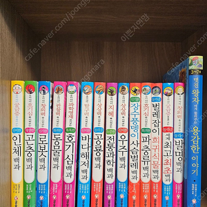 글송이 어린이 과학백과 시리즈 15권(전시품)택포