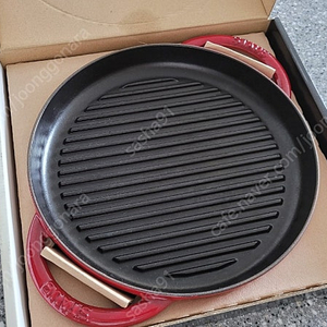 스타우브 그릴 26cm 레드 staub grill red