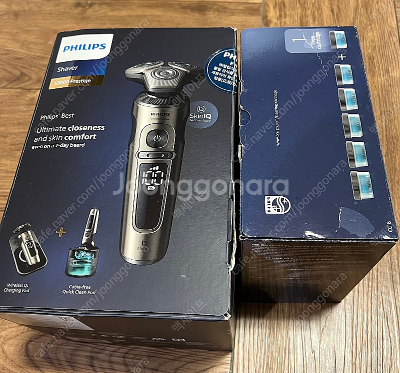 필립스 전기면도기 SkinIQ S9000 프레스티지SP...--0