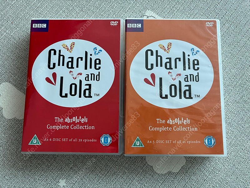 찰리와 롤라 DVD