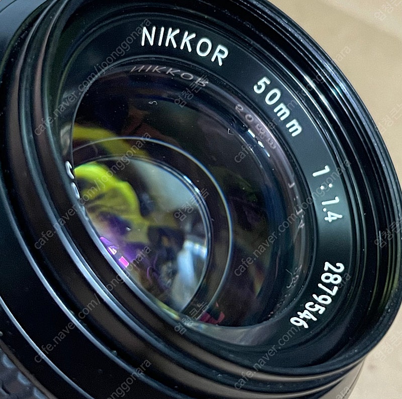 < 95% 오리지널 컨디션 > 올드스쿨 니콘 최전성기 극미품 ‘ 니콘 짱구렌즈 ‘ MF 50.4 NIKON NIKKOR 50mm f:1.4