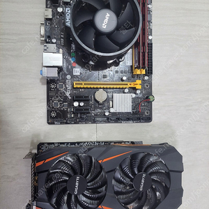 라이젠 3500x, GTX1060 3GB, A320, DDR4 8g 2개 팝니다