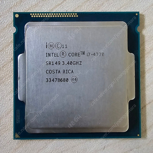 CPU I7-4700 팝니다