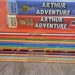 세이펜버전 아서어드벤처 20권과 cd20장입니다(Arthur adventure,아써어드벤처)+워크북파일~깨끗