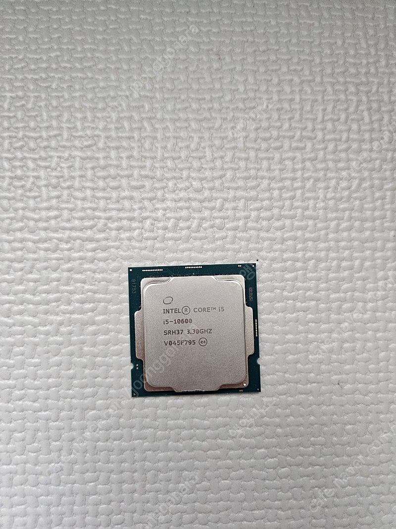 인텔 10세대 i5-10600 cpu 팝니다.