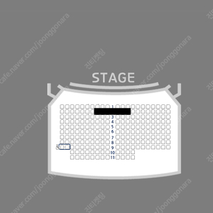 정아로 단독 콘서트［Half］- 부산 2열 2연석 무대쪽