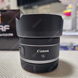 캐논 RF 16mm F2.8 STM (민트급, 후드 및 필터 등 Full 구성)