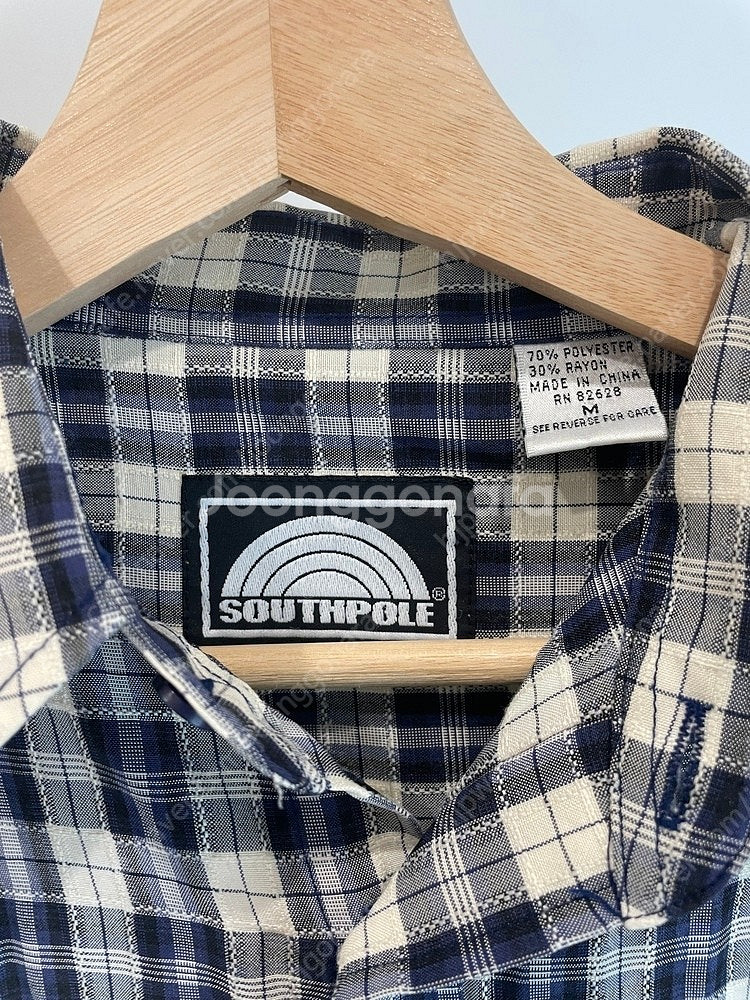 SOUTHPOLE 셔츠 / M(95) size--4