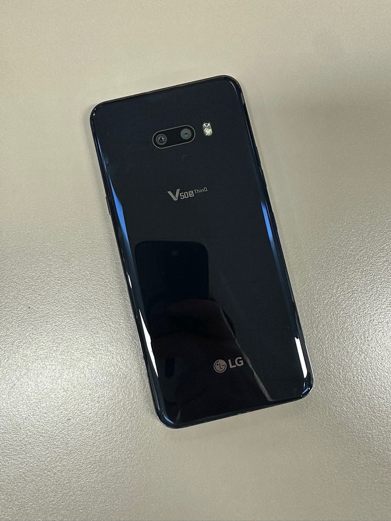 (LG U+)LG V50S 256기가 블랙색상 20년 1월개통 미세잔상 12만원 판매