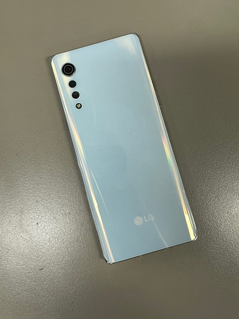 (LG U+)LG벨벳 128기가 화이트색상 무잔상 깨끗한 가성비폰 13만원 판매해요