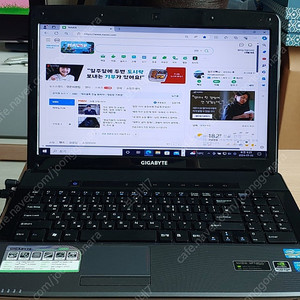 노트북 GIGABYTE Q2532 i52450M SSD120G