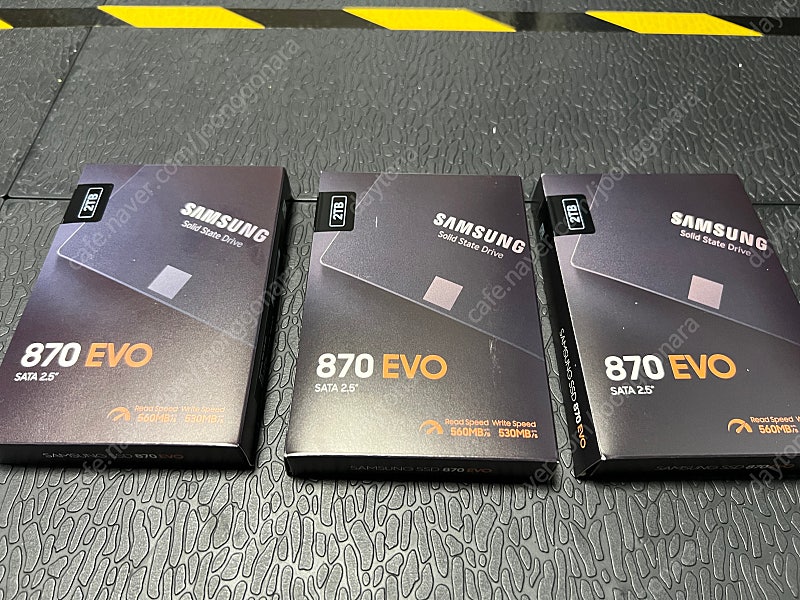 삼성 SSD 870 evo 2tb (미개봉)