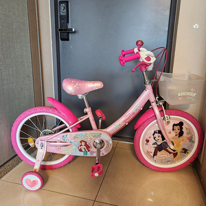 디즈니 프린세스 18인치 어린이 자전거 팔아요