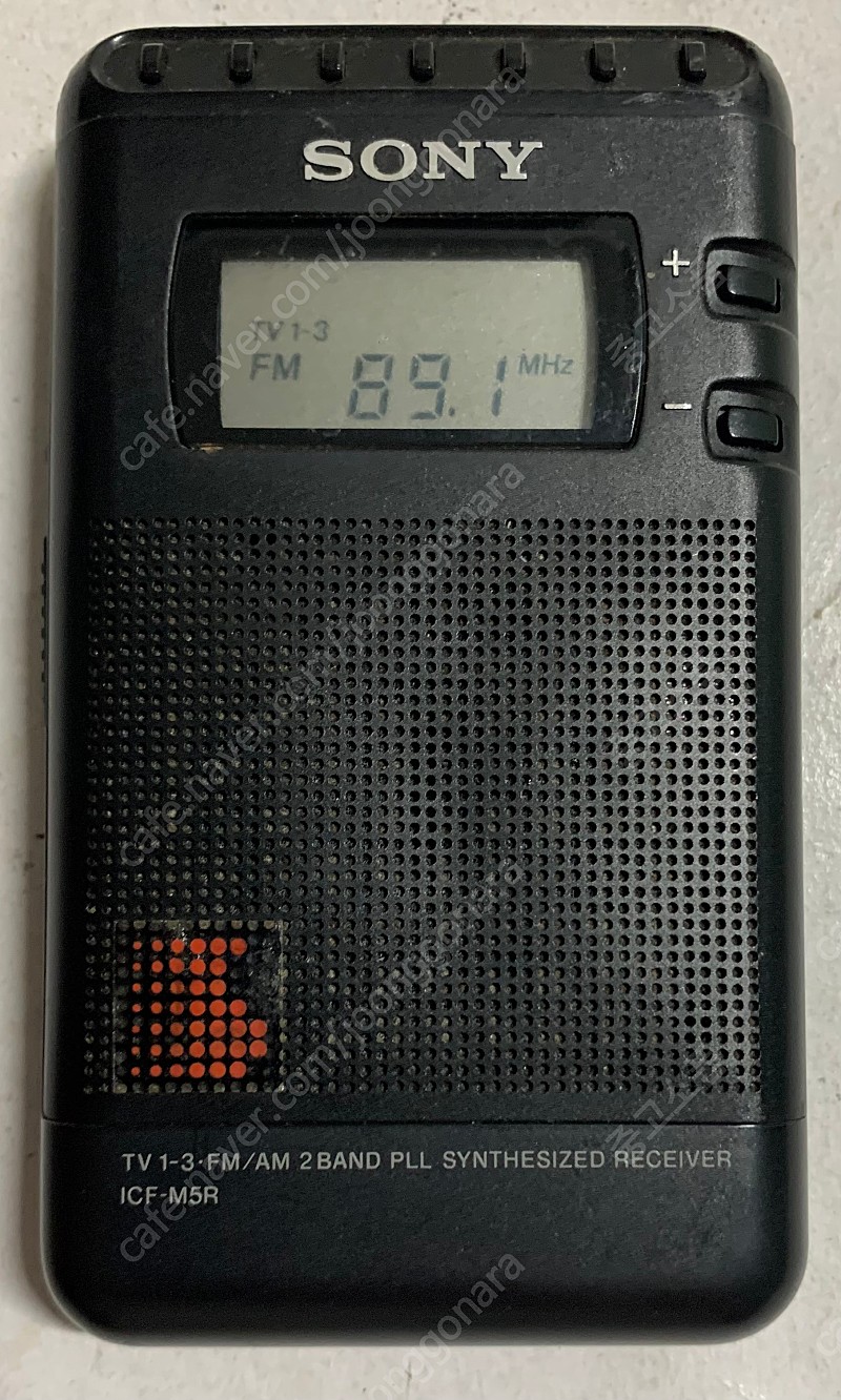 소니 휴대용 라디오 ICF-M5R 부품용 판매