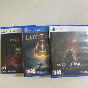 ps5 와룡 디아블로4 ps4 엘든링 팝니다.