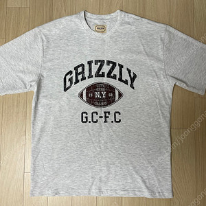 그랑크루 grizzly 반팔티 4사이즈