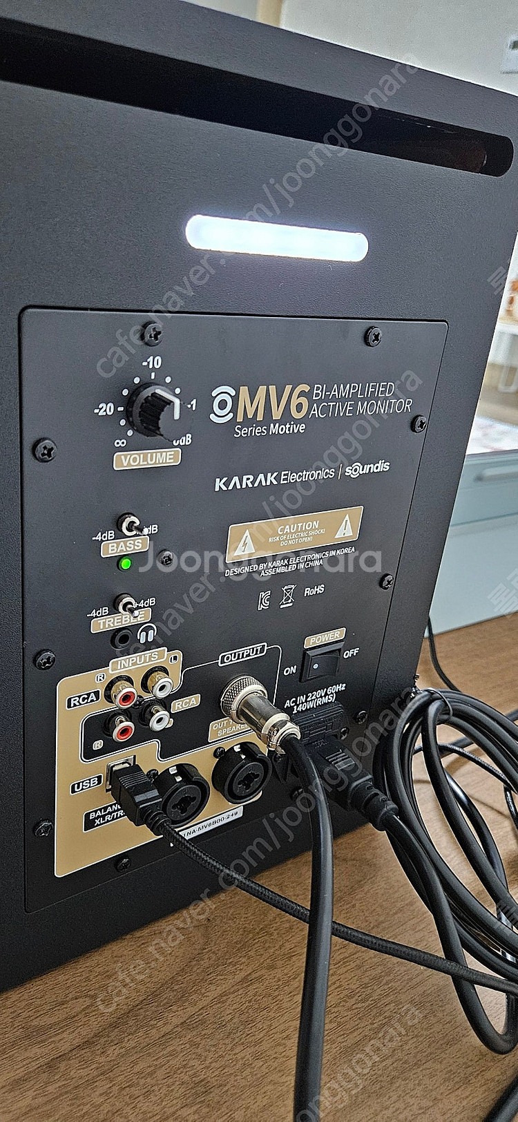 가락전자 MV6스피커 판매합니다.--4