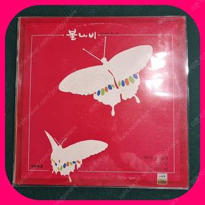 최헌 불나비 초판 LP EX/NM,NM-