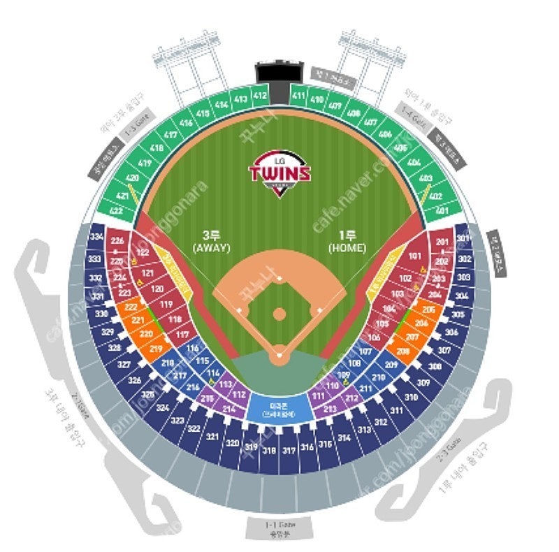 6월 1일 (토) 두산베어스 vs LG트윈스 3루 네이비 2연석 양도