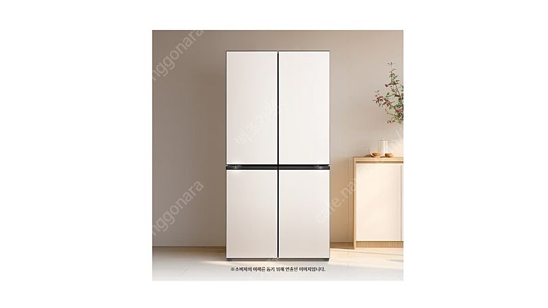 [미개봉/새제품] LG 디오스 오브제컬렉션 베이직 냉장고 870L (H874GBB012)