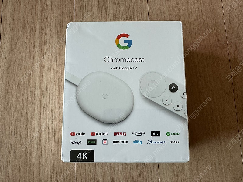 구글 크롬캐스트 4K 스노우 미개봉 새제품