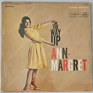 앤마그렛 LP 판매합니다. ANN MARGRET - ON THE WAY UP, 음반상태 strong NM/NM