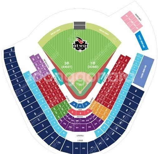 6/4(화) 한화 vs kt 3루 응원지정석 3연석 정가양도--0